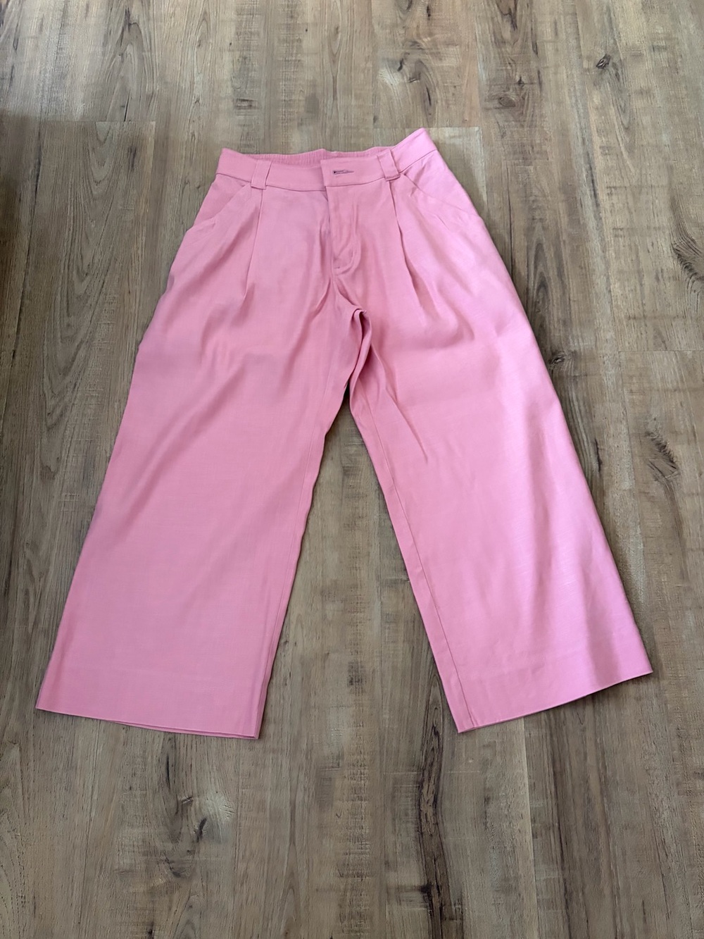Cabi pink linen pants - Small